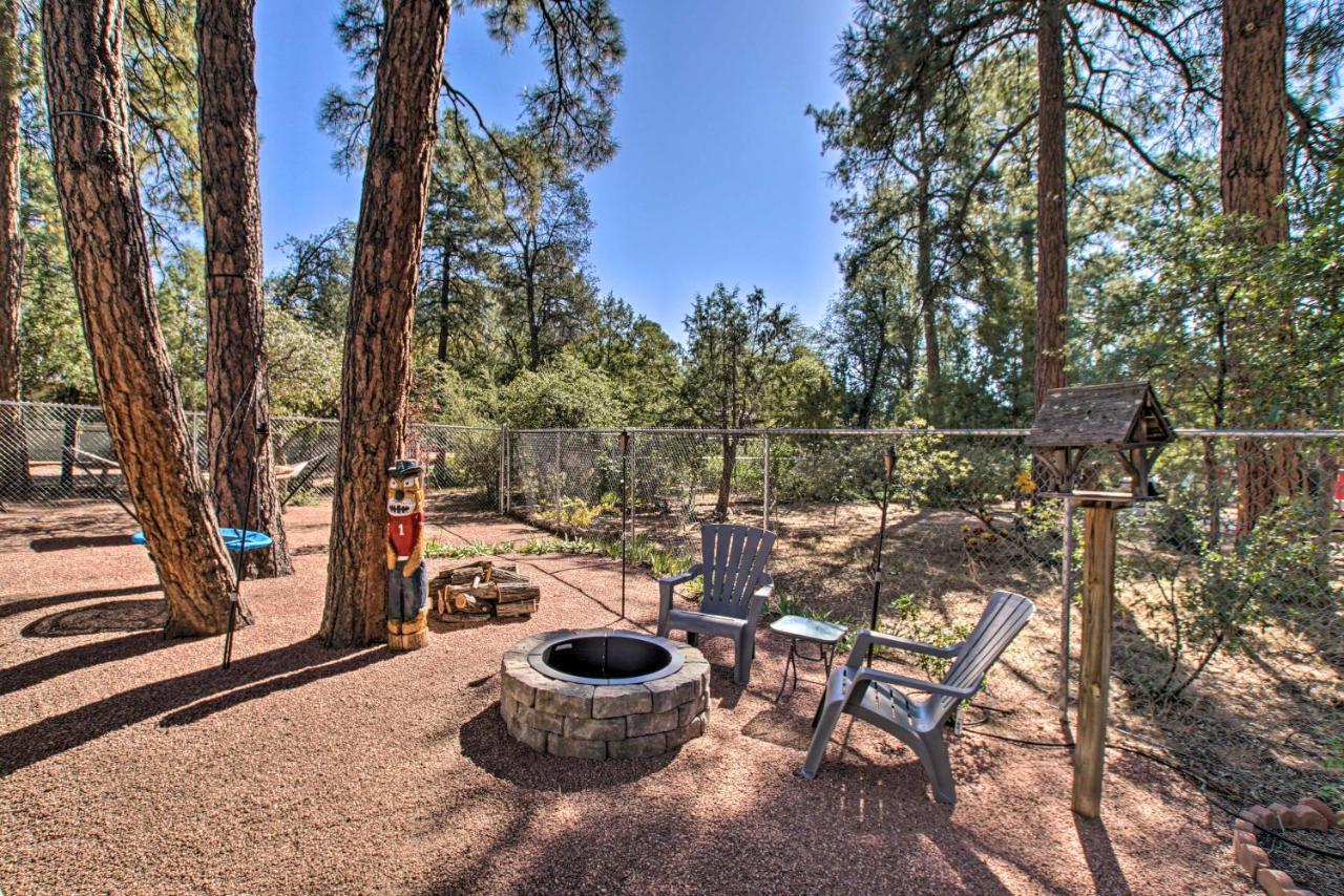 Peaceful Payson Home With Yard And Fire Pit! Екстер'єр фото